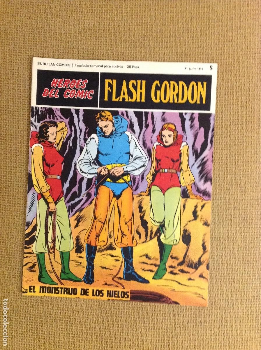 C&oacute;mics: Lote de Fasc&iacute;culos H&eacute;roes del C&oacute;mic Flash Gordon - Foto 6