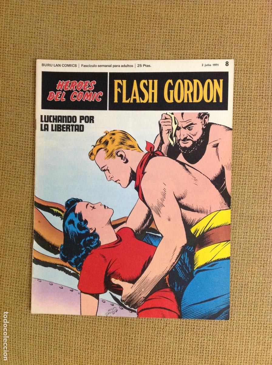 C&oacute;mics: Lote de Fasc&iacute;culos H&eacute;roes del C&oacute;mic Flash Gordon - Foto 9