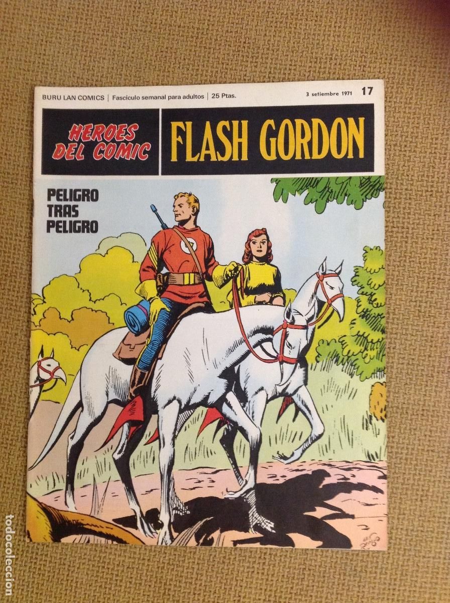 C&oacute;mics: Lote de Fasc&iacute;culos H&eacute;roes del C&oacute;mic Flash Gordon - Foto 18