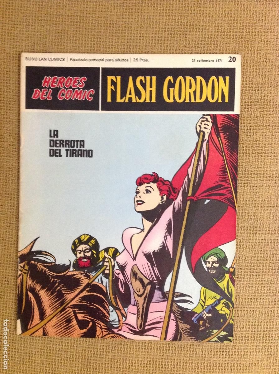 C&oacute;mics: Lote de Fasc&iacute;culos H&eacute;roes del C&oacute;mic Flash Gordon - Foto 21