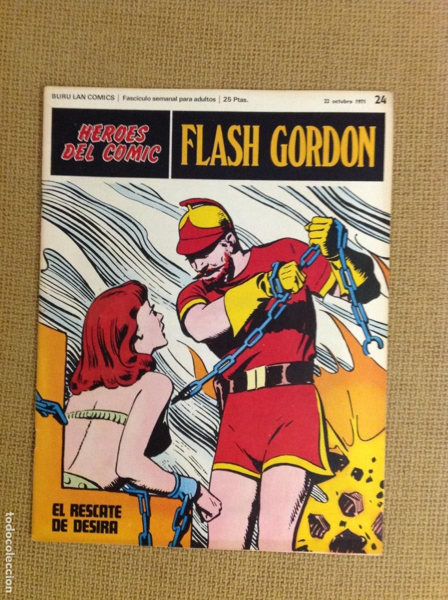 C&oacute;mics: Lote de Fasc&iacute;culos H&eacute;roes del C&oacute;mic Flash Gordon - Foto 25
