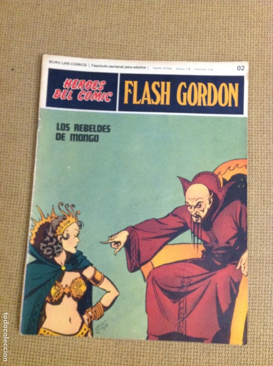 C&oacute;mics: Lote de Fasc&iacute;culos H&eacute;roes del C&oacute;mic Flash Gordon - Foto 3