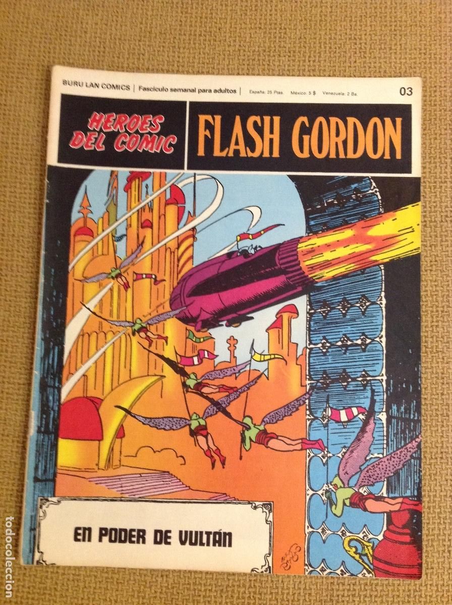 C&oacute;mics: Lote de Fasc&iacute;culos H&eacute;roes del C&oacute;mic Flash Gordon - Foto 4