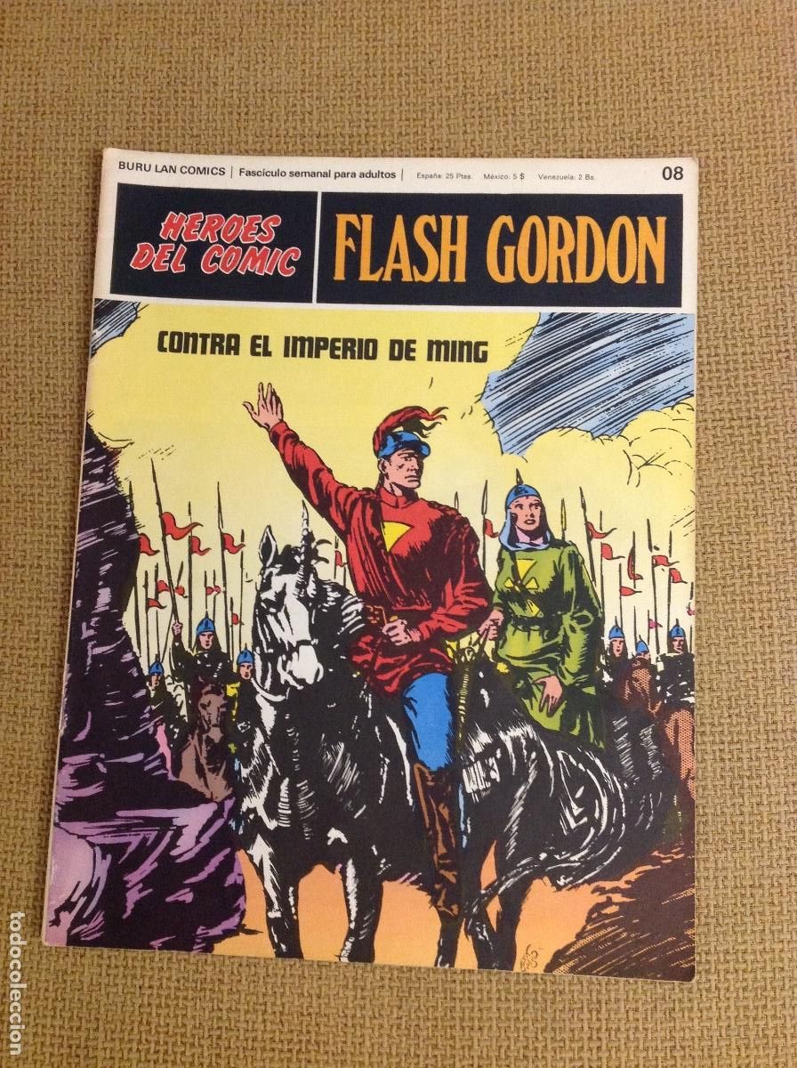 C&oacute;mics: Lote de Fasc&iacute;culos H&eacute;roes del C&oacute;mic Flash Gordon - Foto 9