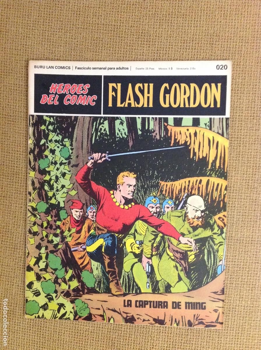 C&oacute;mics: Lote de Fasc&iacute;culos H&eacute;roes del C&oacute;mic Flash Gordon - Foto 21