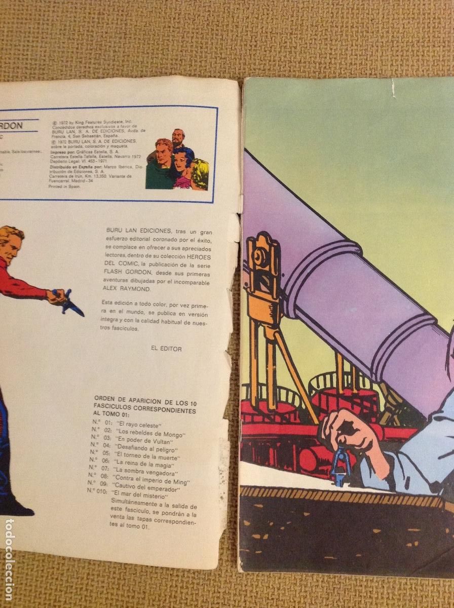 C&oacute;mics: Lote de Fasc&iacute;culos H&eacute;roes del C&oacute;mic Flash Gordon - Foto 23