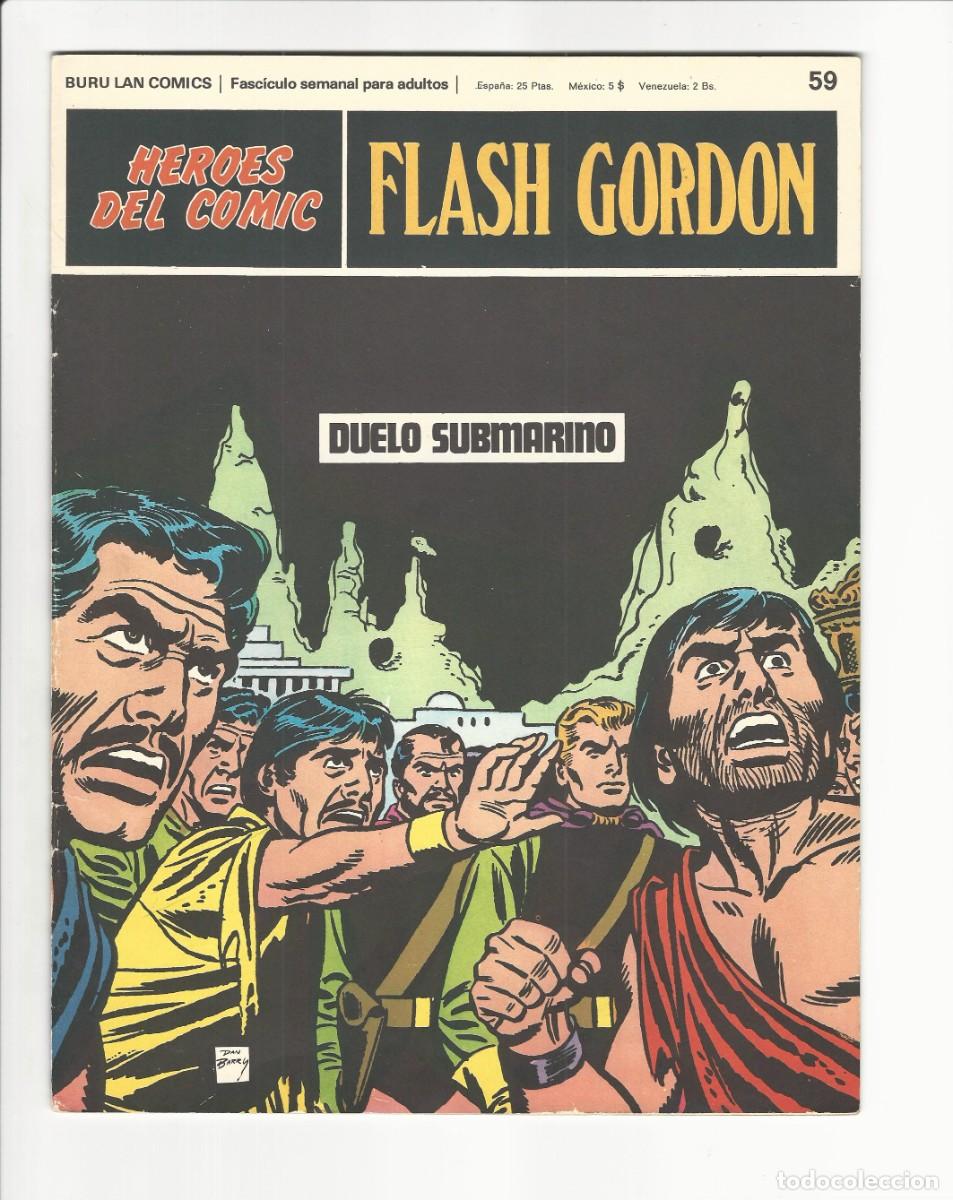 C&oacute;mics: Buru lan. H&eacute;roes del c&oacute;mic. Flash Gordon. 59 - Foto 1