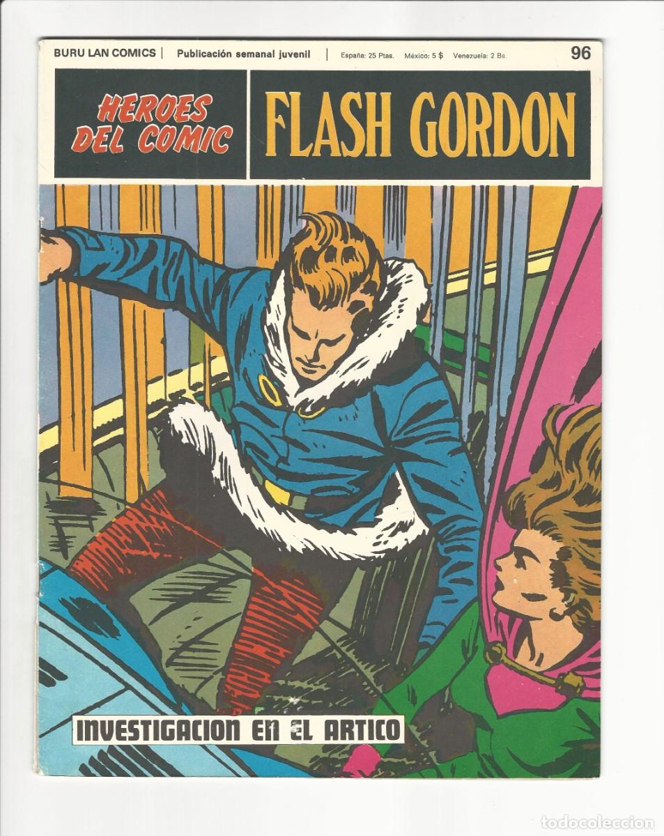 C&oacute;mics: Buru lan. H&eacute;roes del c&oacute;mic. Flash Gordon. 96 - Foto 1
