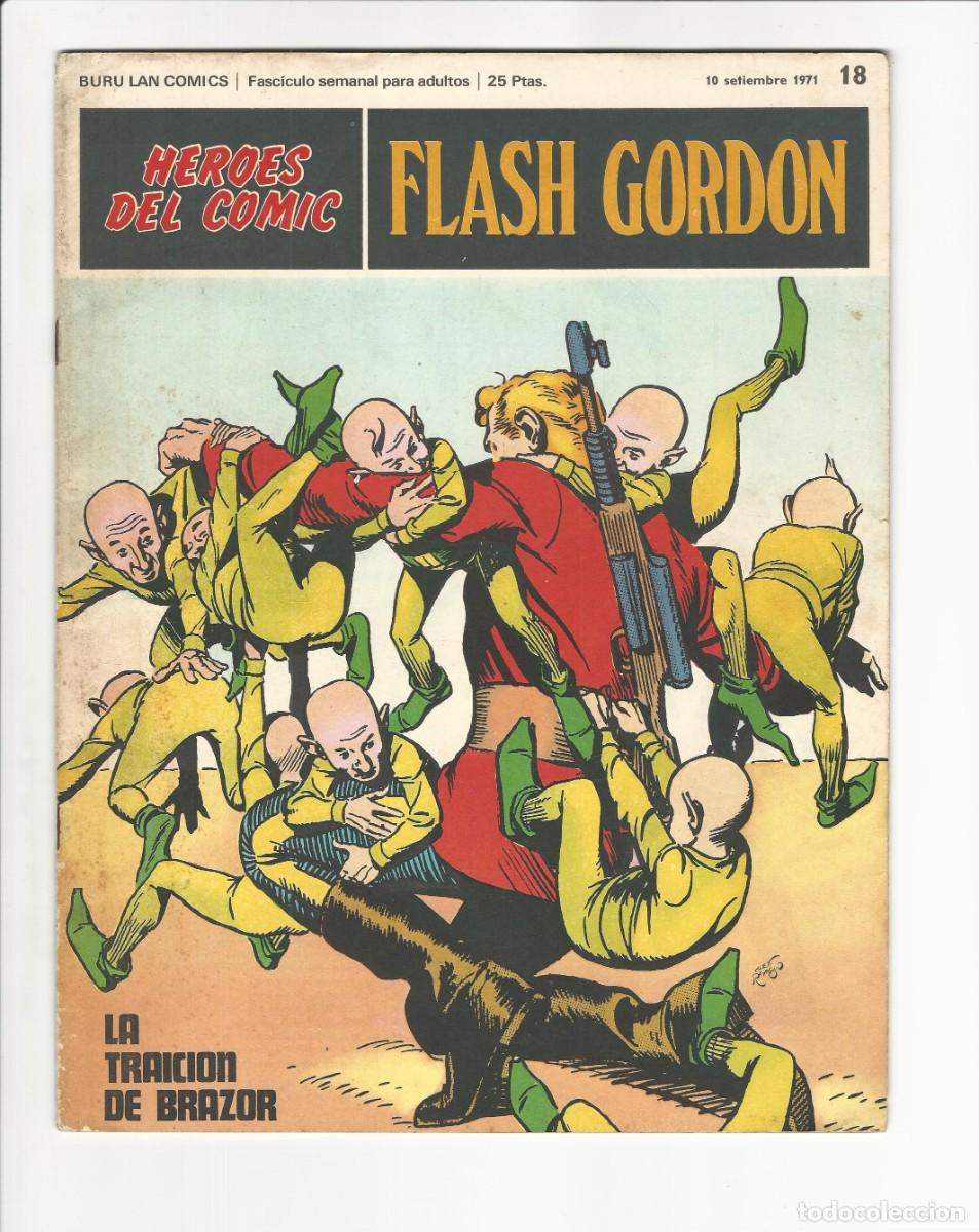 C&oacute;mics: Buru lan. H&eacute;roes del c&oacute;mic. Flash Gordon. 18 - Foto 1