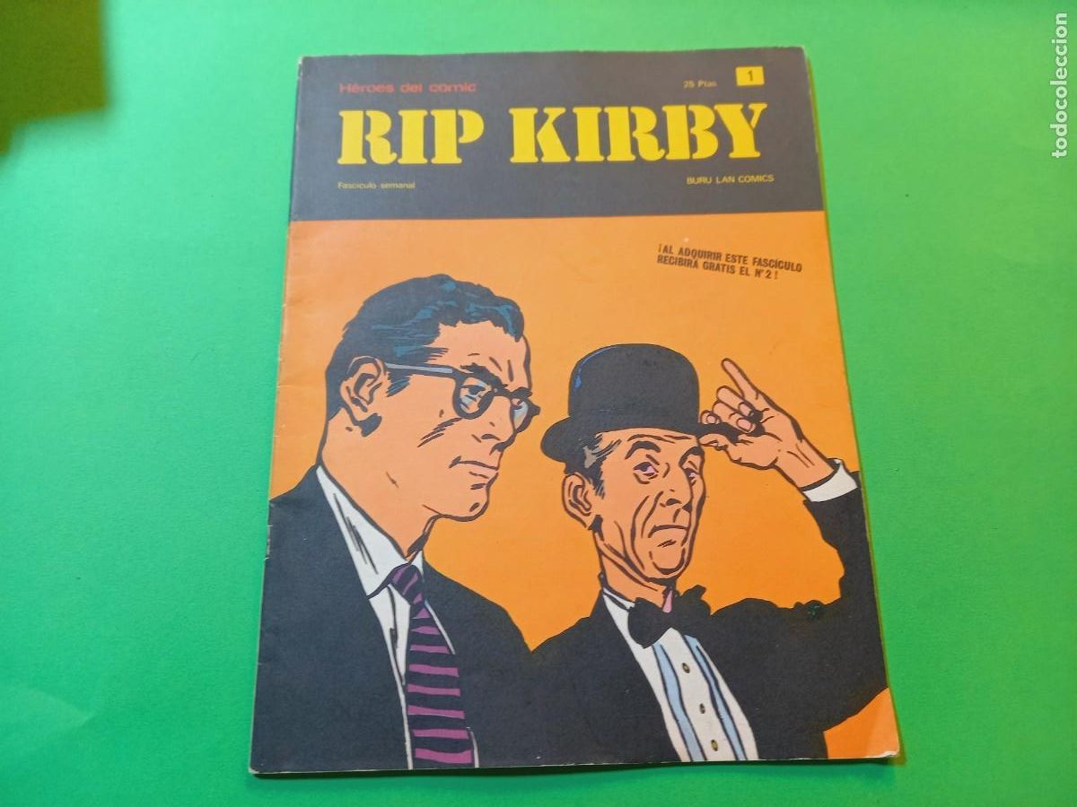 C&oacute;mics: Rip Kirby N&ordm; 1 Heroes del Comic Buru Lan 1973 Ref. C7 - Foto 1