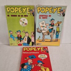 Cómics: POPEYE - N° 2, 6 Y 19 - BURU LAN EDICIONES - 1971. Lote 398832129