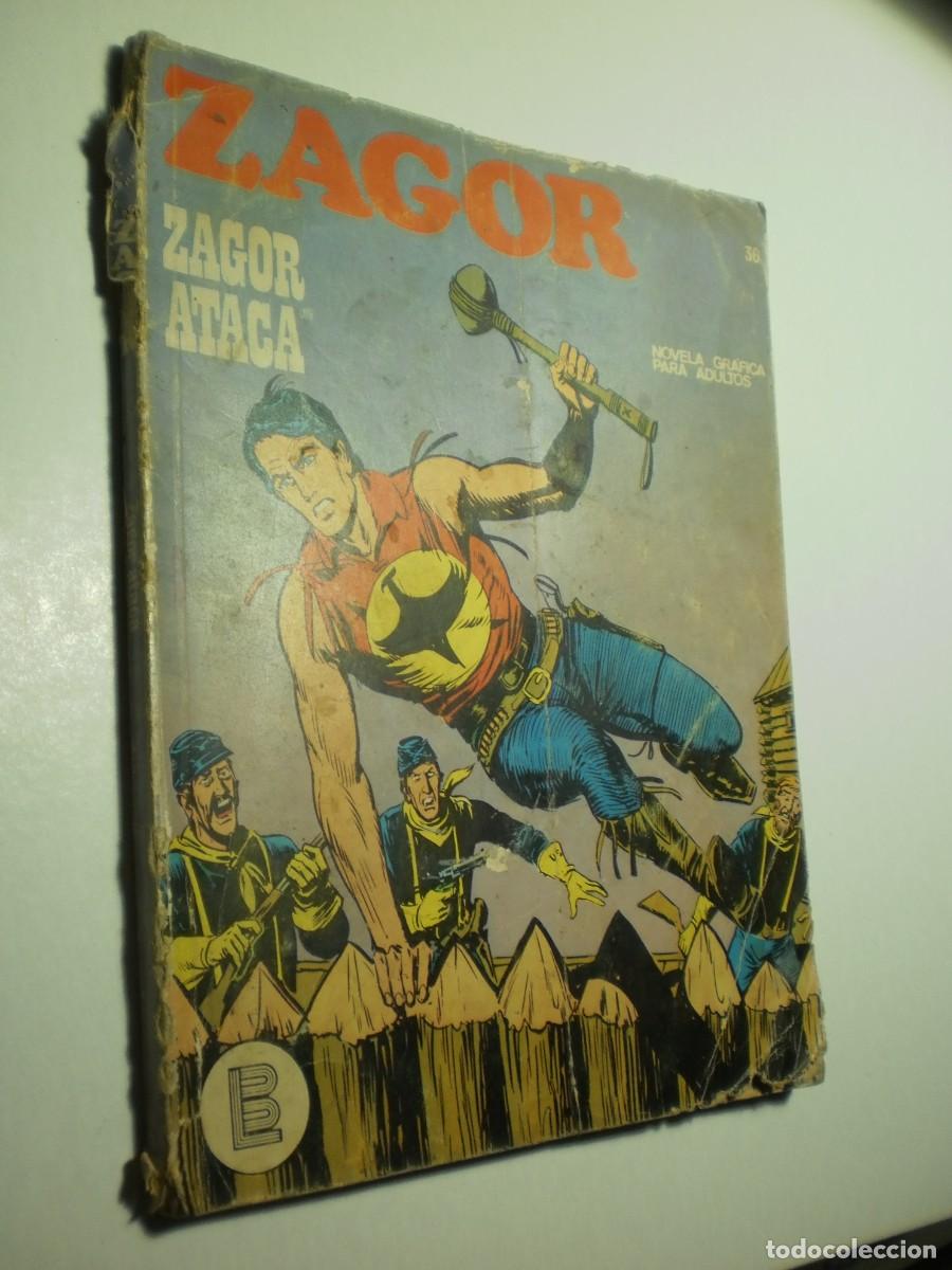 C&oacute;mics: zagor n&ordm; 36 1972 (estado normal, leer) - Foto 1