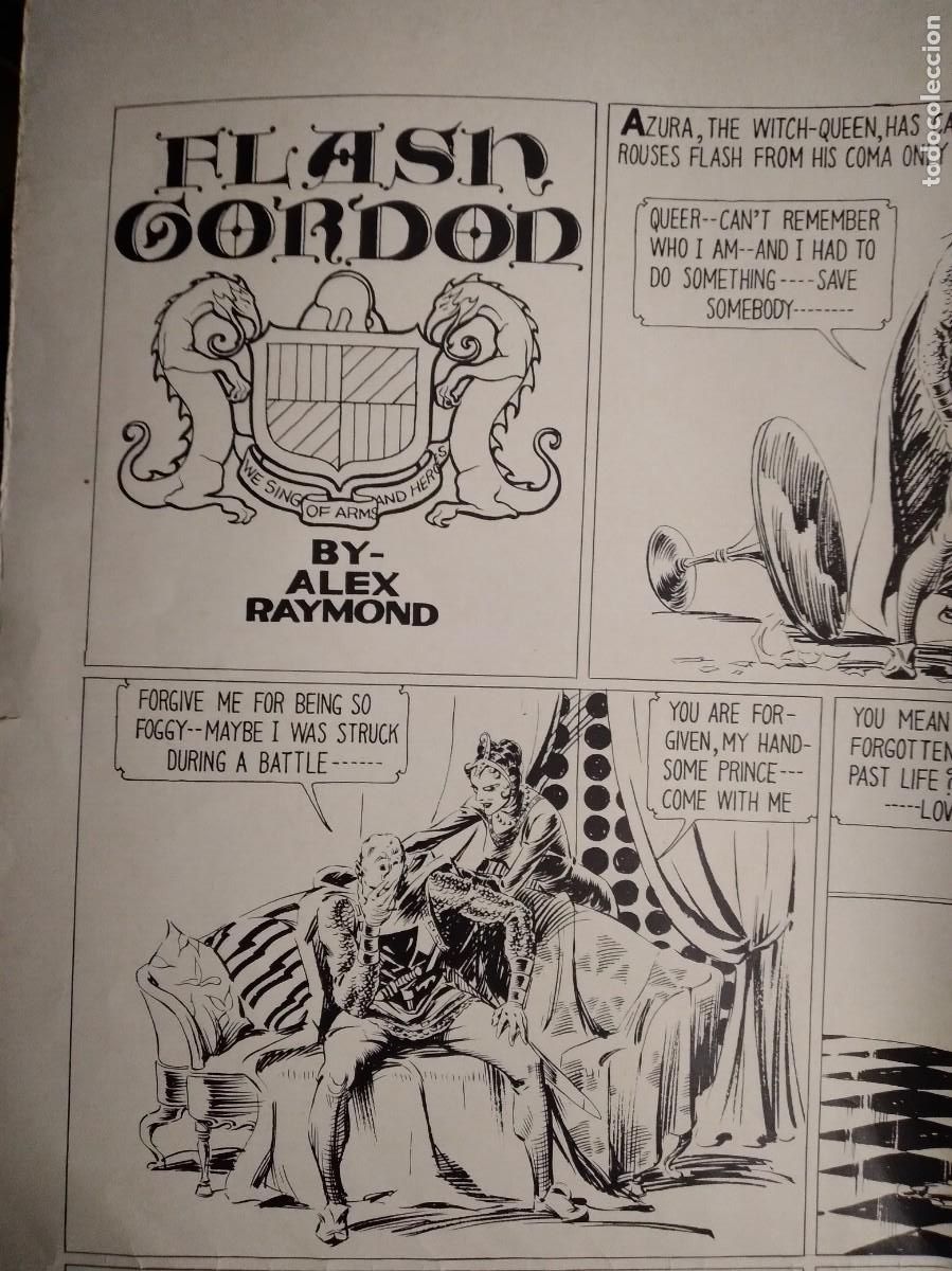C&oacute;mics: Poster Flash Gordon 90x70 aprox. Enviamos doblado de origen - Foto 2