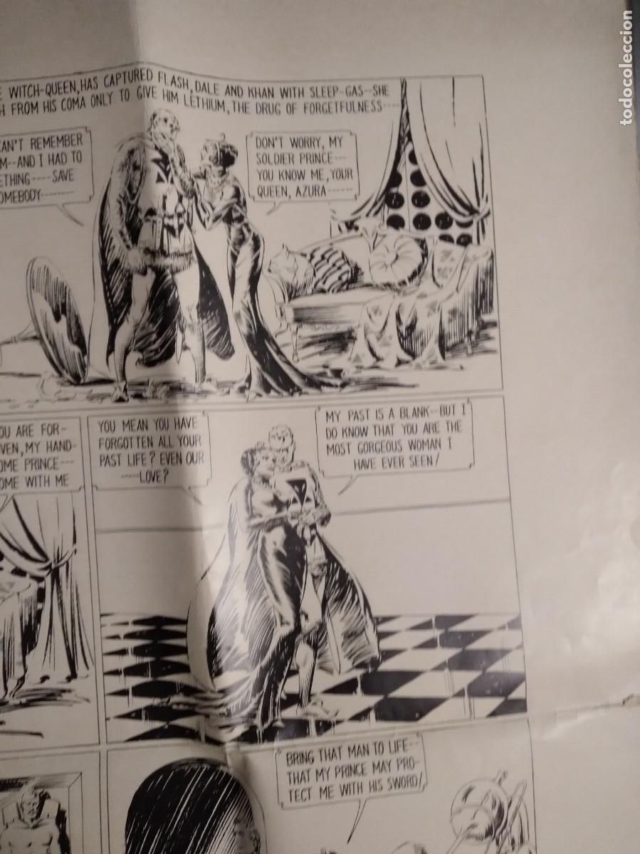C&oacute;mics: Poster Flash Gordon 90x70 aprox. Enviamos doblado de origen - Foto 3
