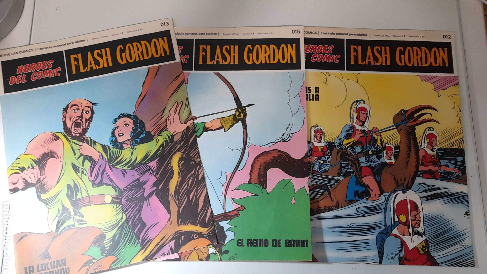 C&oacute;mics: COMICS FLASH GORDON. BURU LAN. OJO, SOLO LAS PORTADAS. - Foto 2