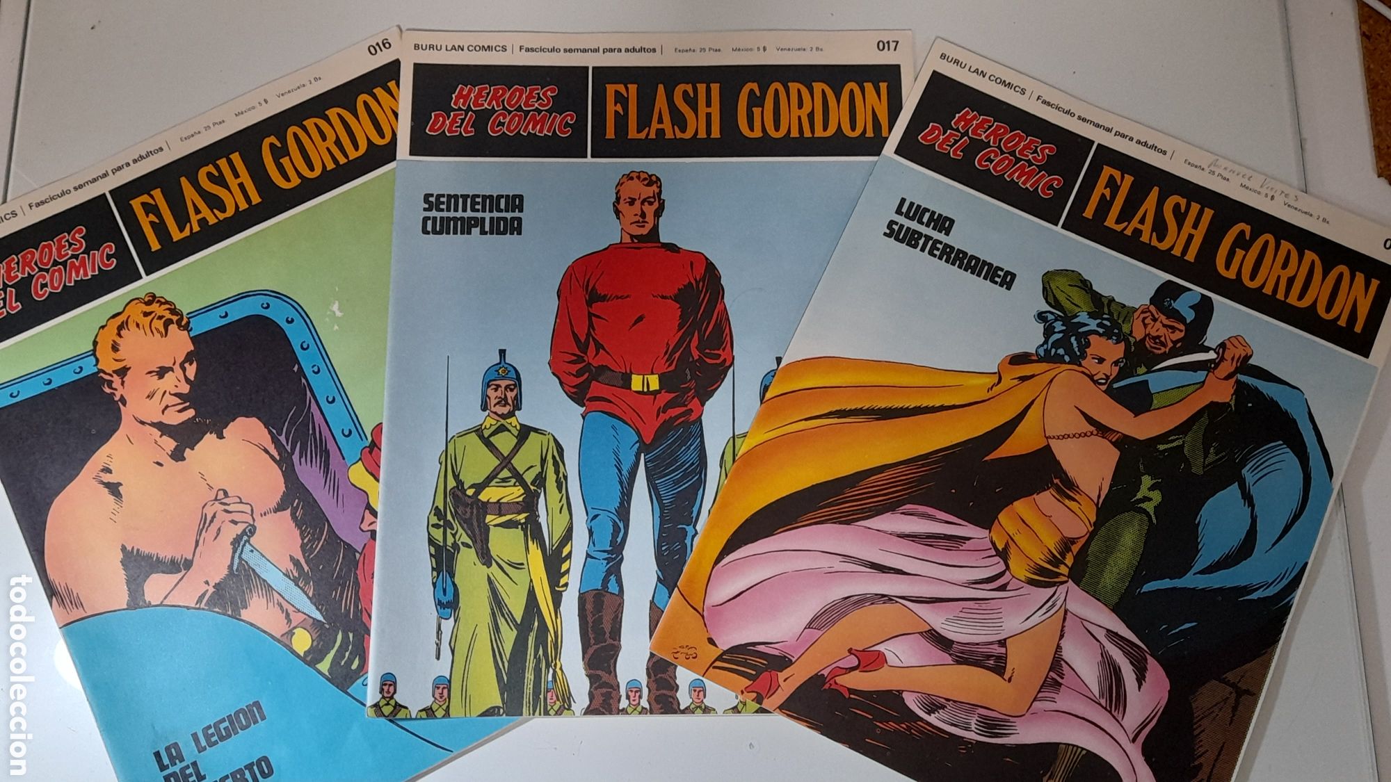 C&oacute;mics: COMICS FLASH GORDON. BURU LAN. OJO, SOLO LAS PORTADAS. - Foto 5