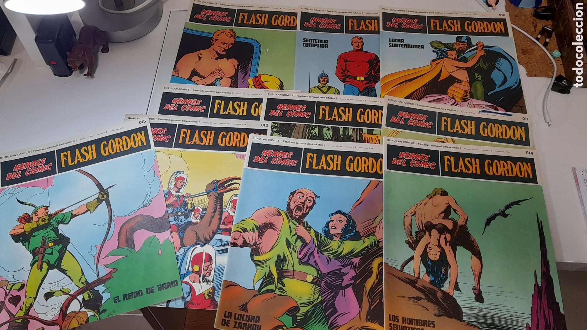 C&oacute;mics: COMICS FLASH GORDON. BURU LAN. OJO, SOLO LAS PORTADAS. - Foto 1