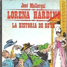 Cómics: 3 LORENA HARDING LA HISTORIA DE RUTH JOSE MALLORQUI BIBLIOTECA BURU LAN BOLSILLO 1970