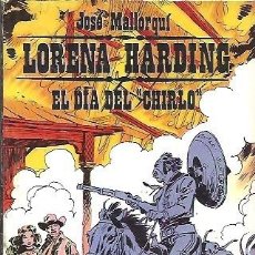 Cómics: 8 LORENA HARDING EL DIA DEL CHIRLO JOSE MALLORQUI BIBLIOTECA BURU LAN 1970. Lote 403384444