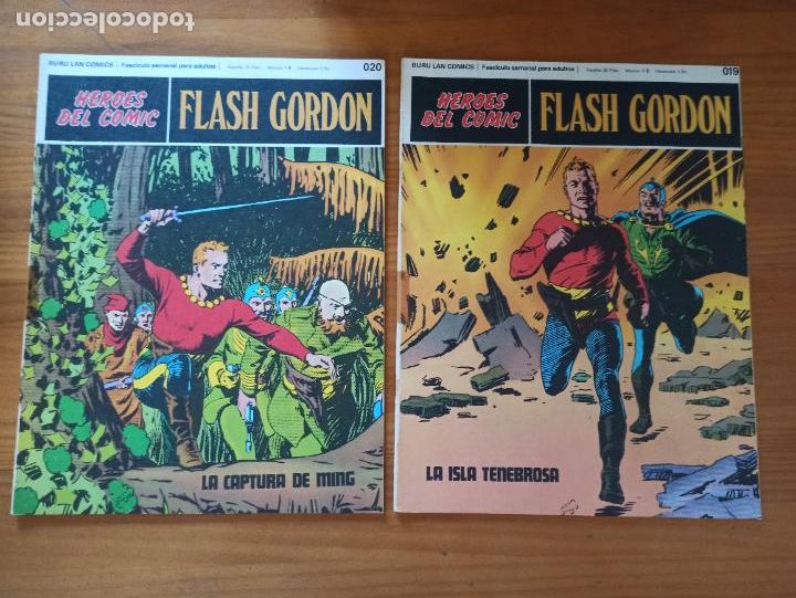 C&oacute;mics: FLASH GORDON COMPLETA - 128 NUMEROS - HEROES DEL COMIC - BURU LAN (141w) - Foto 7