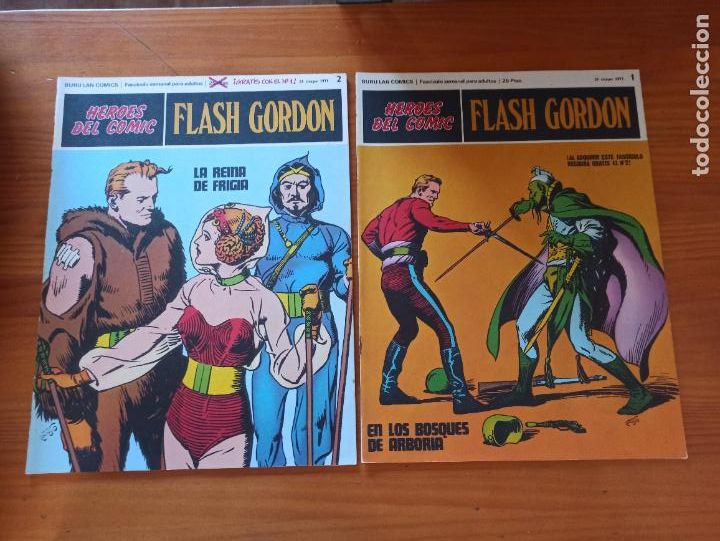 C&oacute;mics: FLASH GORDON COMPLETA - 128 NUMEROS - HEROES DEL COMIC - BURU LAN (141w) - Foto 9
