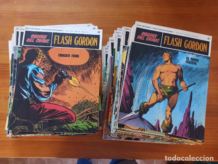 C&oacute;mics: FLASH GORDON COMPLETA - 128 NUMEROS - HEROES DEL COMIC - BURU LAN (141w) - Foto 1
