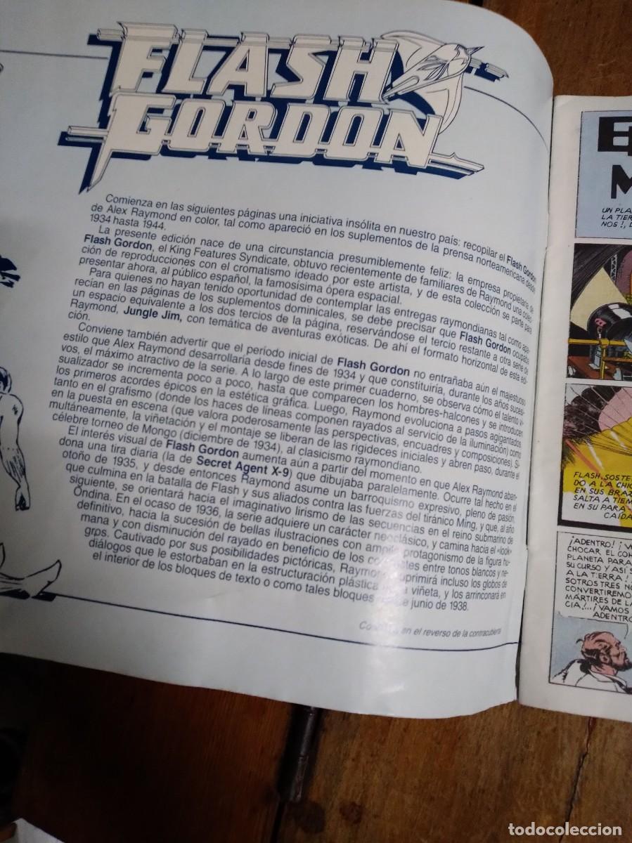 C&oacute;mics: FLASH GORDON N&ordm; 1 EDICION HISTORICA EDICIONES B 1988 - Foto 2