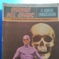 Cómics: HÉROES DEL CÓMIC: EL HOMBRE ENMASCARADO. BURU LAN CÓMICS 1971. NÚMERO 1
