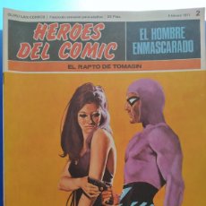 Cómics: HÉROES DEL CÓMIC: EL HOMBRE ENMASCARADO. BURU LAN CÓMICS 1971. NÚMERO 2