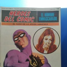 Fumetti: HÉROES DEL CÓMIC: EL HOMBRE ENMASCARADO. BURU LAN CÓMICS 1971. NÚMERO 10