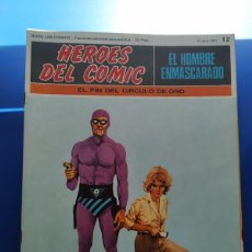 Cómics: HÉROES DEL CÓMIC: EL HOMBRE ENMASCARADO. BURU LAN CÓMICS 1971. NÚMERO 12