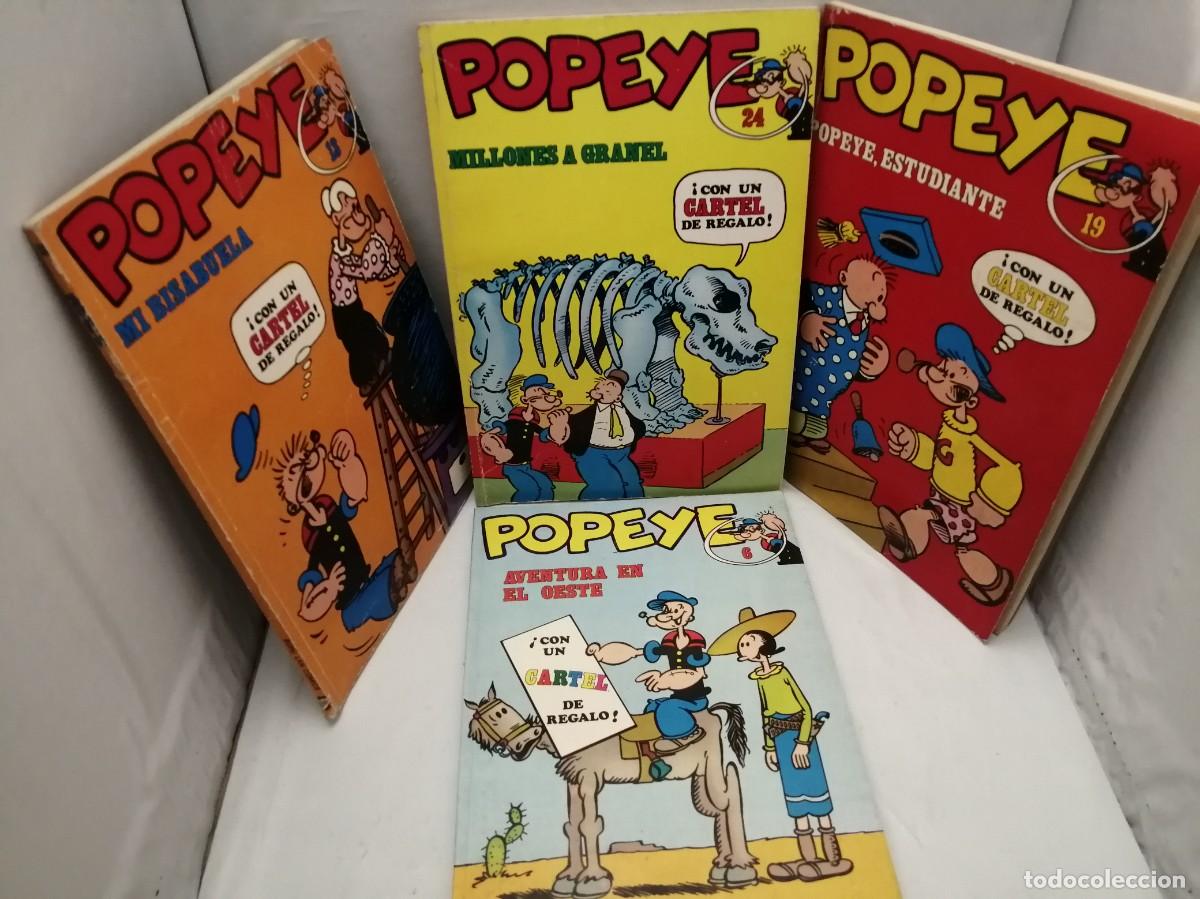 C&oacute;mics: PACK 4 C&oacute;mic Biblioteca Buru Lan POPEYE (Primeras ediciones) - Foto 1