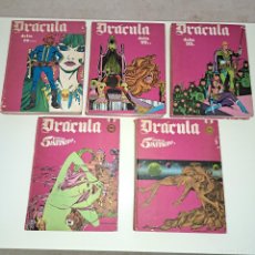 Fumetti: DRACULA - LOTE 5 TOMOS - ( 2 - 3 - 4 - 5 - 6 ) - BURU LAN DE EDICIONES - AÑO 1972