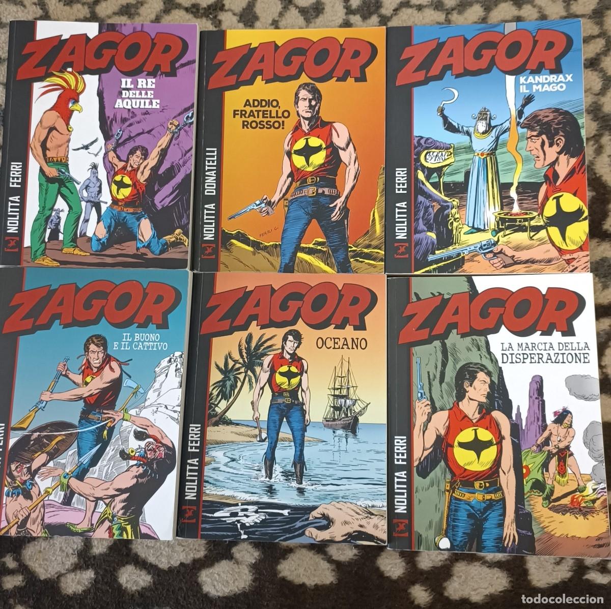 C&oacute;mics: ZAGOR ITALIANO 7 TOMOS - Foto 1