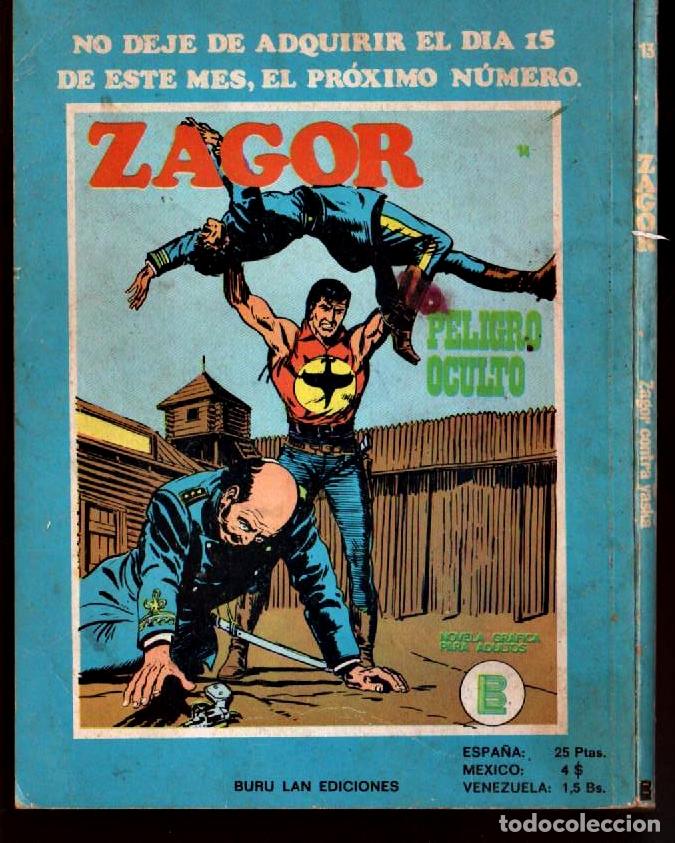 C&oacute;mics: ZAGOR N&ordm;13 ZAGOR CONTRA YASKA - Foto 2