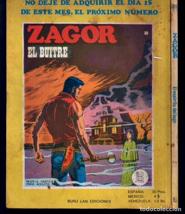 C&oacute;mics: ZAGOR N&ordm;29 el espiritu del lago - Foto 2