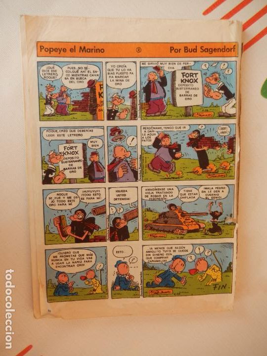 C&oacute;mics: POPEYE 3 - EDICIONES MAISAL 1976. - Foto 2