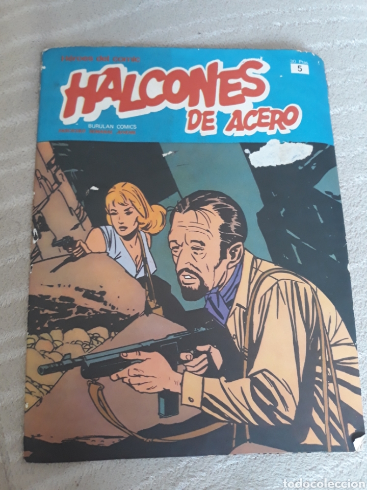 C&oacute;mics: HALCONES DE ACERO FASC&Iacute;CULO N&ordm; 5 - BURULAN - Foto 1