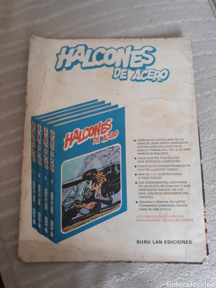 C&oacute;mics: HALCONES DE ACERO FASC&Iacute;CULO N&ordm; 9 - BURULAN - Foto 2