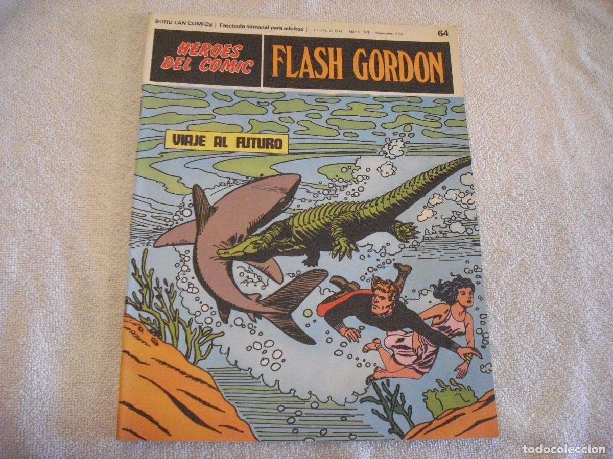 C&oacute;mics: FLASH GORDON N. 64 HEROES DEL COMIC . - Foto 1