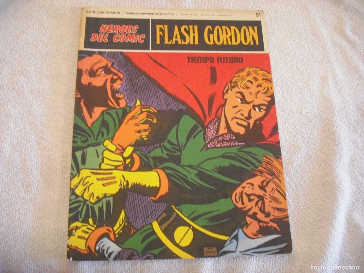 C&oacute;mics: FLASH GORDON N. 51 HEROES DEL COMIC . - Foto 1