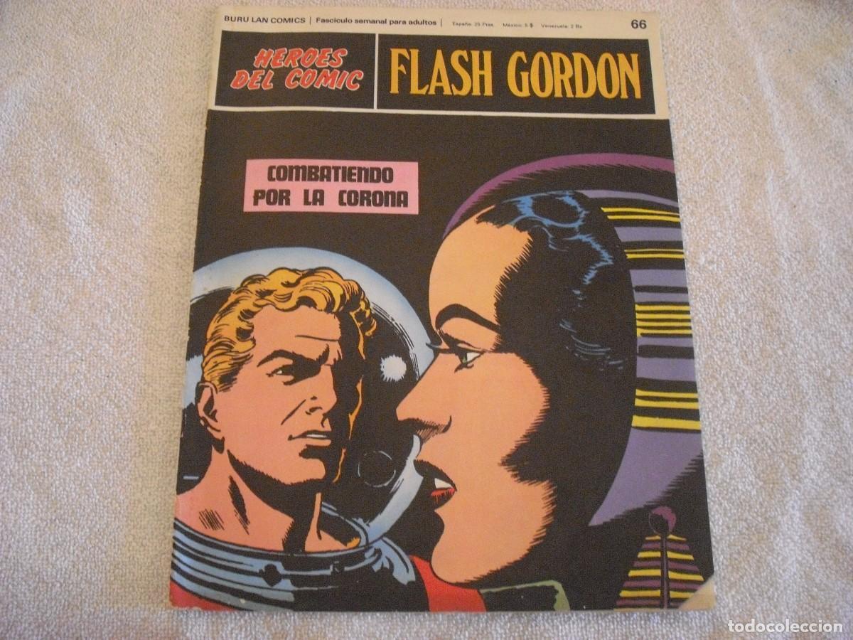 C&oacute;mics: FLASH GORDON N. 66, HEROES DEL COMIC . - Foto 1