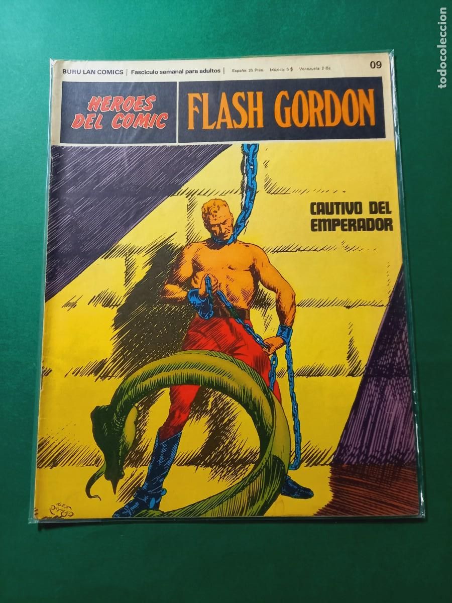 C&oacute;mics: Flash Gordon H&eacute;roes del C&oacute;mic N&ordm; 9 Buru Lan Ediciones A&ntilde;o 1973-REFNA - Foto 1