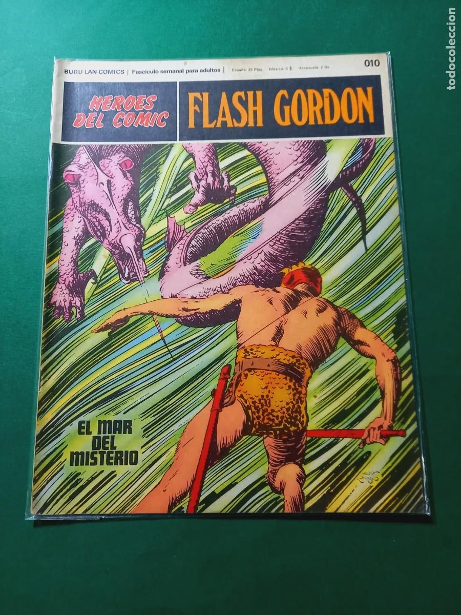 C&oacute;mics: Flash Gordon H&eacute;roes del C&oacute;mic N&ordm; 10 Buru Lan Ediciones A&ntilde;o 1973-REFNA - Foto 1