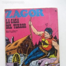 Cómics: ZAGOR Nº 42. LA CASA DEL TERROR. BURU LAN 1973 DIFICIL ARX248