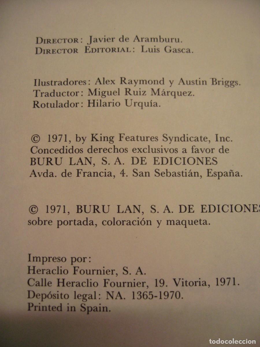 C&oacute;mics: FLASH GORDON. HEROES DEL COMIC. TOMO 2. EDICIONES BURU LAN S.A. 1971 - Foto 6