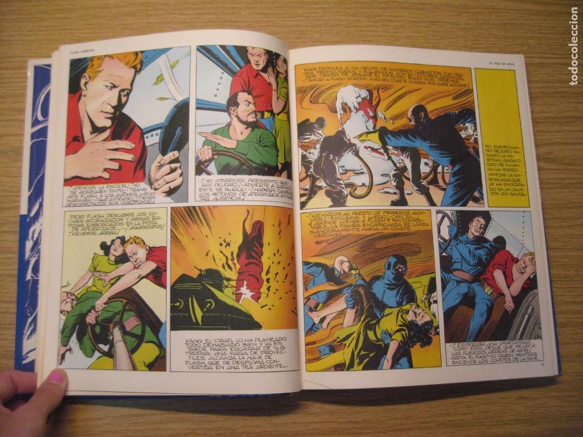 C&oacute;mics: FLASH GORDON. HEROES DEL COMIC. TOMO 3. EDICIONES BURU LAN S.A. 1972 - Foto 9