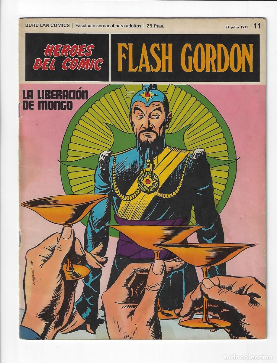 C&oacute;mics: Buru lan. H&eacute;roes del c&oacute;mic. Flash Gordon. 11 - Foto 1