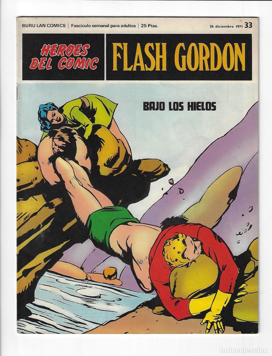 C&oacute;mics: Buru lan. H&eacute;roes del c&oacute;mic. Flash Gordon. 33 - Foto 1