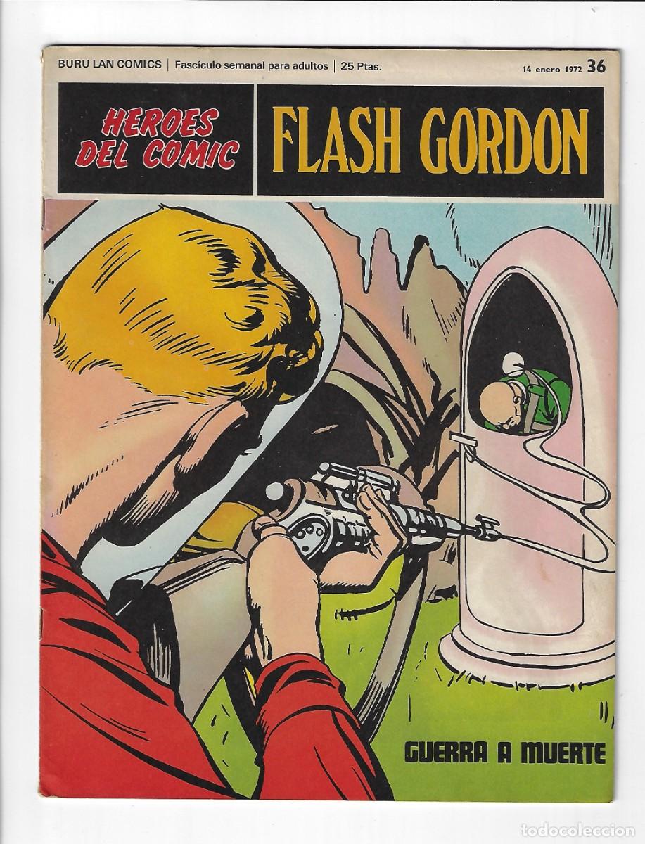 C&oacute;mics: Buru lan. H&eacute;roes del c&oacute;mic. Flash Gordon. 36 - Foto 1